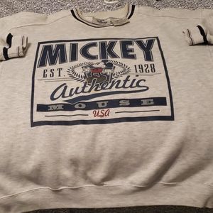 Disney sweatshirt, mickey authentic